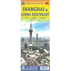 Carte SHANGHAI & CHINA SOUTH EAST
