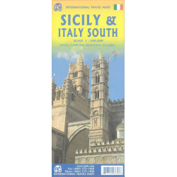 Carte SICILY & ITALY SOUTH