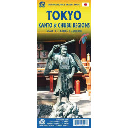 Carte TOKYO - KANTO & CHUBU REGIONS WATERPROOF