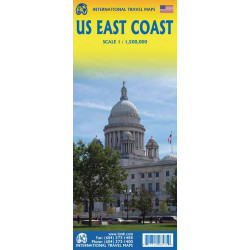 Carte US EAST COAST