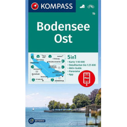 Carte randonnée 1B BODENSEE OST