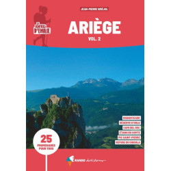 Carte randonnée, ARIEGE , LES SENTIERS D'EMILIE