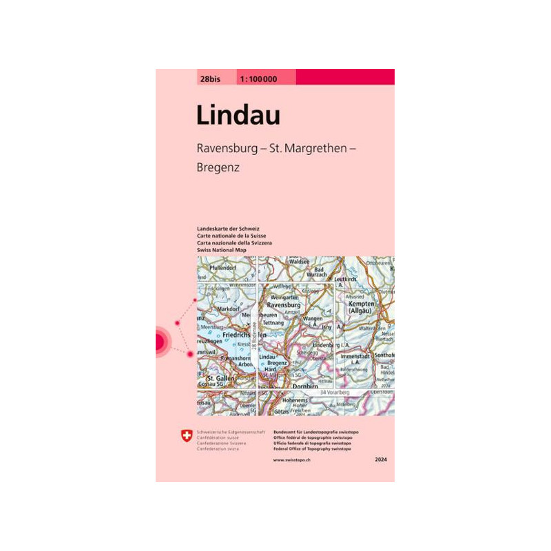 Carte randonnée LINDAU