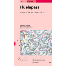 Carte randonnée FLUELAPASS