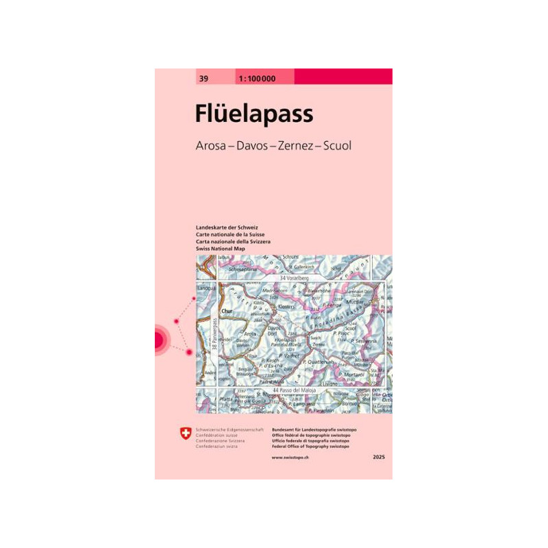 Carte randonnée FLUELAPASS