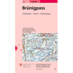 Carte randonnée BRUNIGPASS