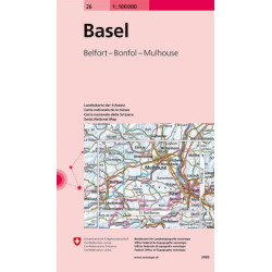 Carte randonnée BASEL