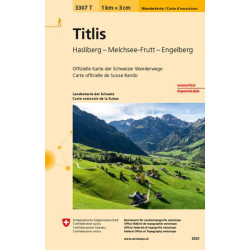 Carte randonnée TITLIS