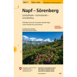 Carte randonnée NAPF - SORENBERG INDECHIRABLE ET RESISTANTE EAU