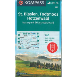 Carte randonnée 98 UNTERENGADIN NATIONALPARK