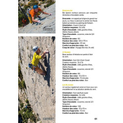 Carte randonnée ESCALADE EN FRANCE LES PLUS BEAUX SITES