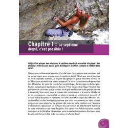 Carte randonnée OBJECTIF SEPTIEME DEGRE ENTRAINEMENT PROGRESSION ET PERFORMANCE EN ESCALADE