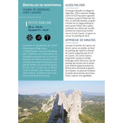 Carte randonnée LES 100 PLUS BELLES GRANDES VOIES DE PROVENCE