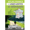 Carte randonnée ATLAS FRANCE DES VOIES VERTES ET VÉLOROUTES