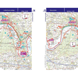 Carte randonnée ATLAS FRANCE DES VOIES VERTES ET VÉLOROUTES