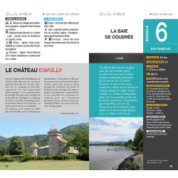 Carte randonnée BOUCLES A VELO - AUTOUR DU LAC LEMAN