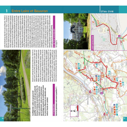 Carte randonnée BOUCLES A VELO - CHATEAUX DE LA LOIRE