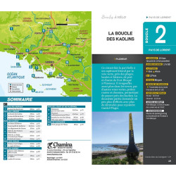 Carte randonnée BOUCLES A VELO - MORBIHAN