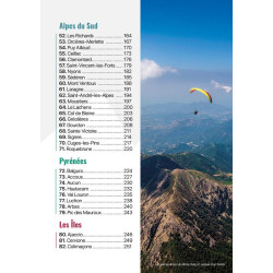Carte randonnée PARAPENTE EN FRANCE LES PLUS BEAUX SITES