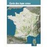 Carte randonnée TOPO-CROSS PARAPENTE 40 ITINÉRAIRES & 5 VOLS DE LÉGENDE EN FRANCE