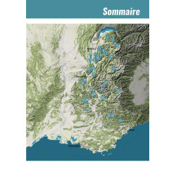 Carte randonnée TOPO-CROSS PARAPENTE 40 ITINÉRAIRES & 5 VOLS DE LÉGENDE EN FRANCE