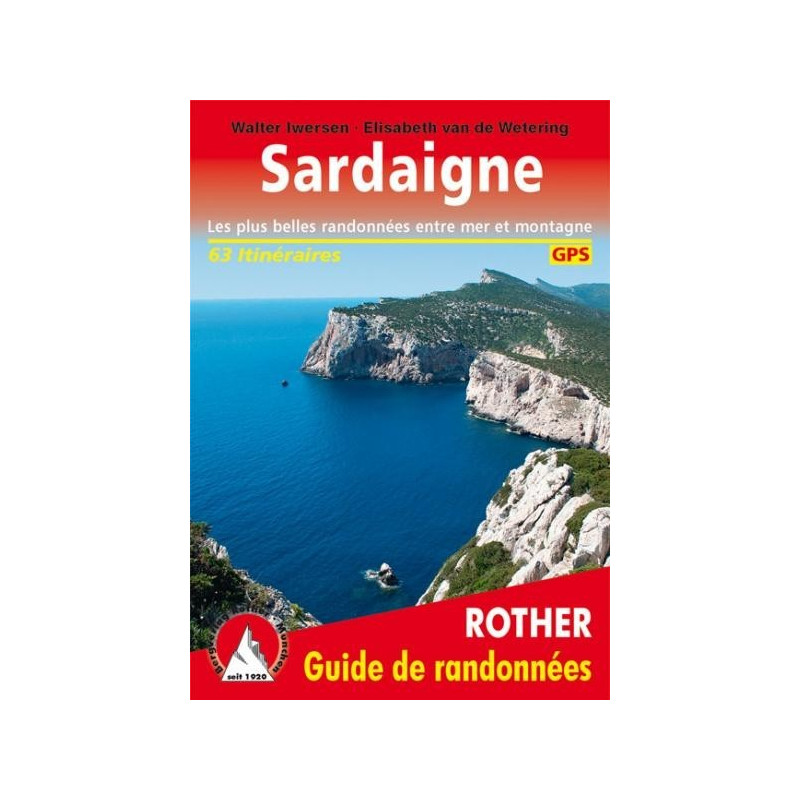 Achat Topo guide randonnées - Sardaigne - Rother