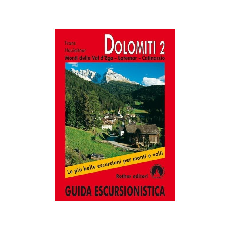 Achat Topo guide randonnées - Dolomites 2, Monti della Val dEga  Latemar  Catinaccio - Rother