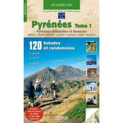 Achat Guide VTT - Pyrénées, tome 1, Pyrénées-Orientales et Donezan - Glénat