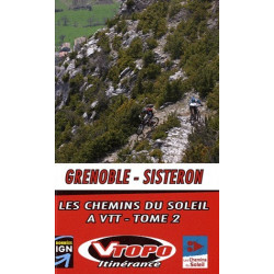 Achat Guide VTT Grenoble-Sisteron - Tome 2, Grande traversée des Préalpes - Vtopo