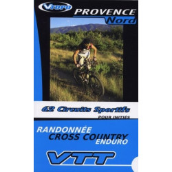 Achat Guide VTT Provence Nord, 62 circuits sportifs - Vtopo