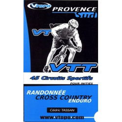 Achat Guide VTT Provence Sud, 45 circuits sportifs - Vtopo