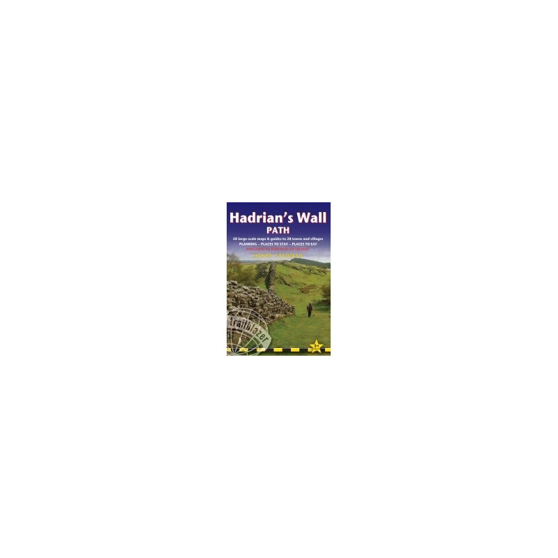 Achat Guide trek - Tracé du mur d'Hadrien: Wallsend à Bowness-on-Solway - Trailblazer