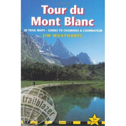 Achat Guide trek - Tour du Mont-Blanc - Trailblazer