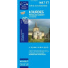 Achat Carte randonnées IGN Lourdes - 1647 ET
