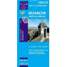 Achat Carte randonnées IGN Besançon - Forêt de Chailluz - 3323 ET