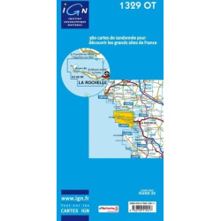 Achat Carte randonnées IGN - 1329 OT - Île De Ré