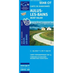 Achat Carte randonnées IGN - 2048 OT - Aulus Les Bains - Mont Valier