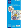 Achat Carte randonnées IGN - 2412 OT - Forêts De Chantilly - d'Halatte et d'Ermenonville