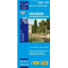 Achat Carte randonnées IGN - 3041 OT - Avignon - Châteauneuf du Pape