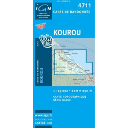 Achat Carte randonnées IGN - 4711 - Kourou