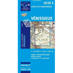 Achat Carte randonnées IGN - 3032 E - Vénissieux