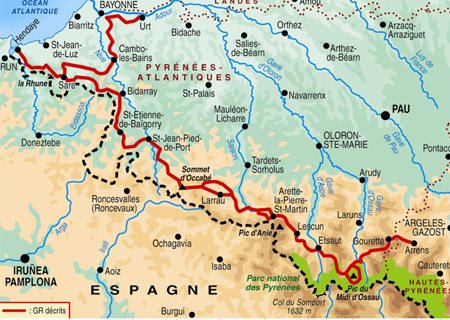 Carte GR 10